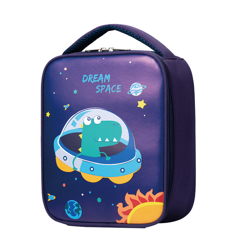 Spaß Dinosaurier-Themen Isolierte Lunch Tasche