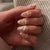 Elegante 3D Blumen Nagelkunst Design Brehn