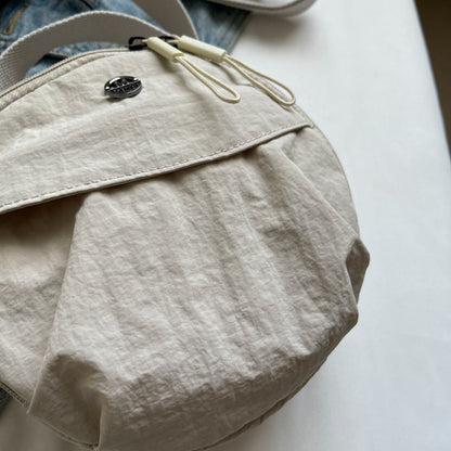 Kompakte Runde Crossbody Tasche