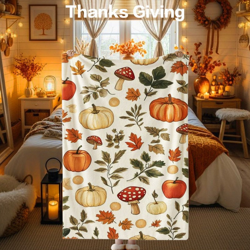 Thanksgiving-Themen Kuscheldecke