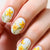 Blumen-Themen Press-on-Nagelkunst-Set Brehn