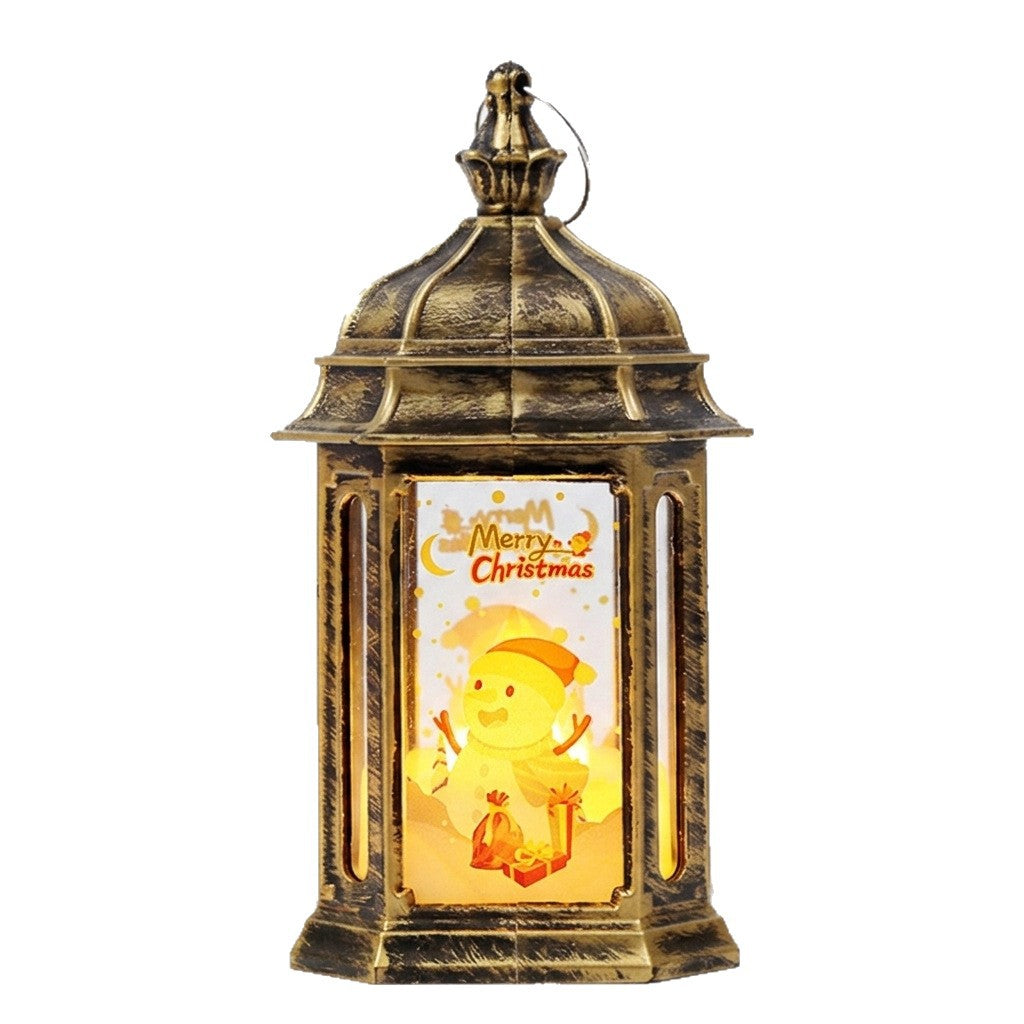 Stimmungsvolle LED Weihnachtslaterne