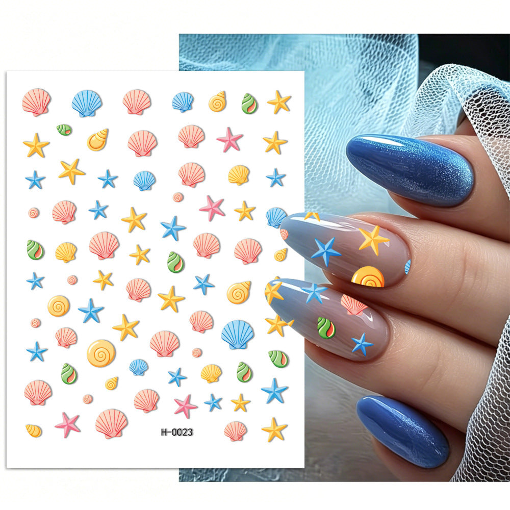 Kreative Nagelkunst Aufkleber
