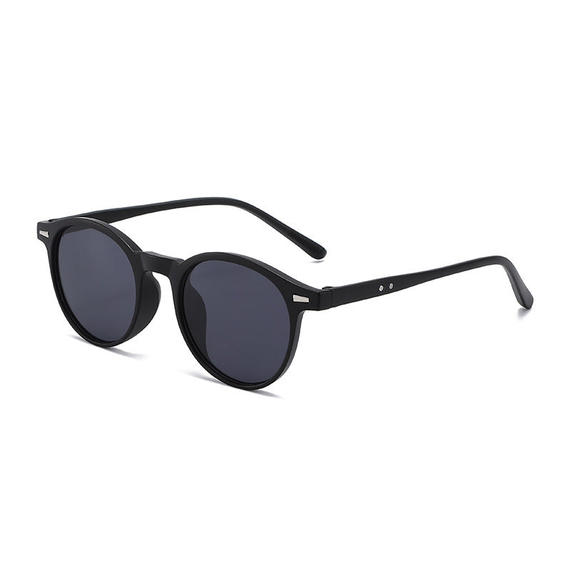 Stylische Runde Rahmen Sonnenbrille Brehn
