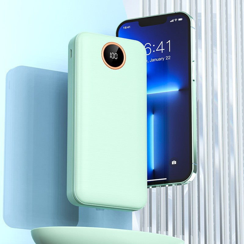 Tragbare Powerbank mit Intelligenter Schnellladung und Digitaler Anzeige Brehn