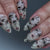 Kunstnagelset mit einzigartigen Gesichtsdesigns Brehn