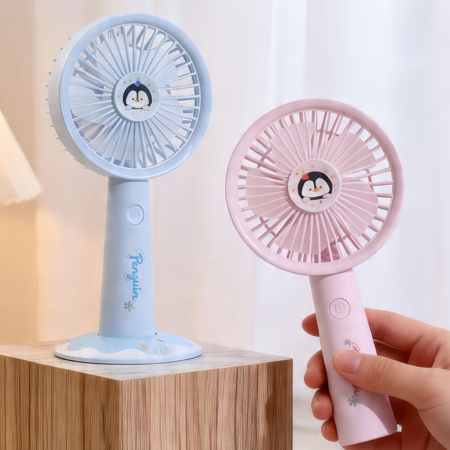 Damen Tragbarer USB Ventilator mit einfacher Bedienung und flexibler Neigung Brehn