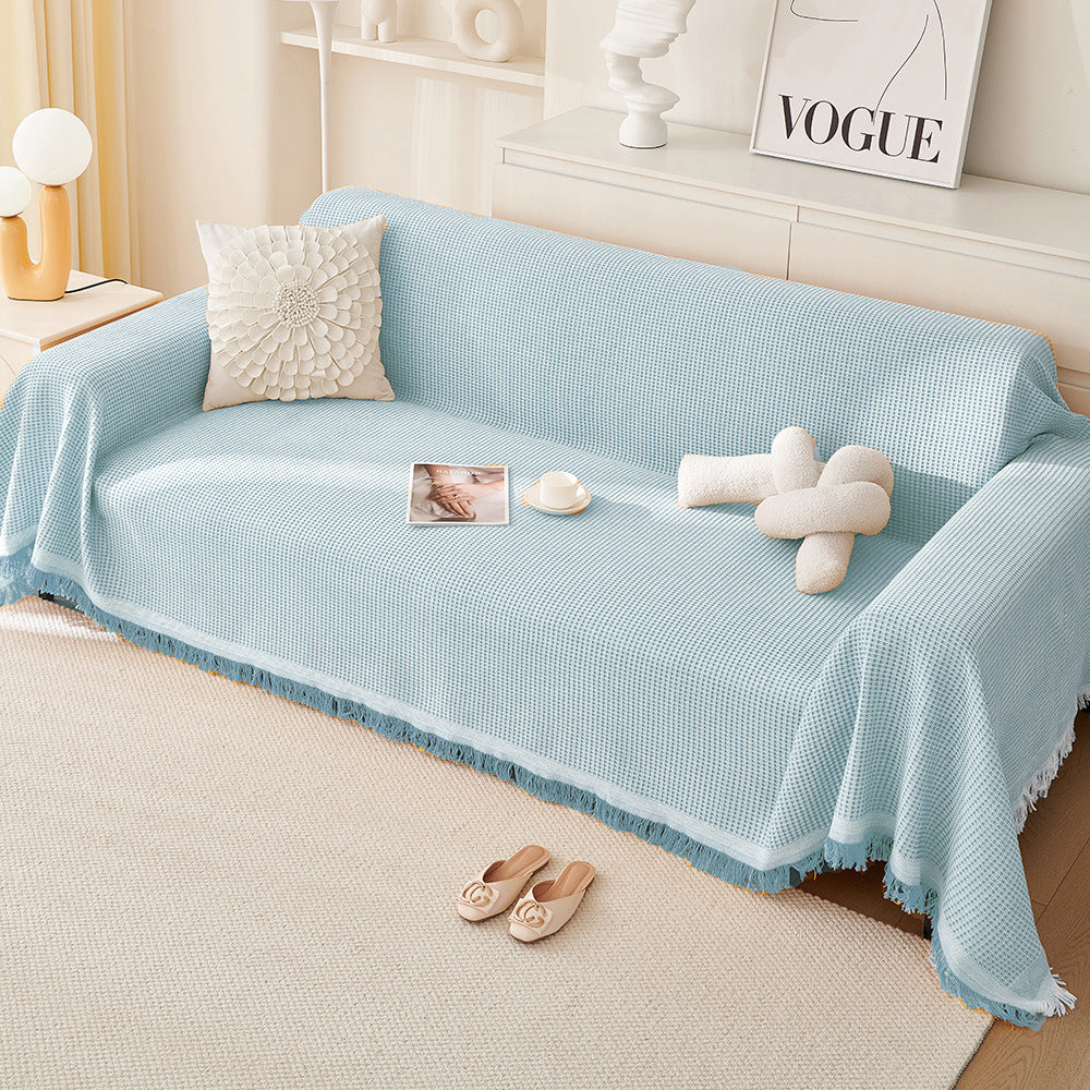 Gemütliche Sofa-Decke