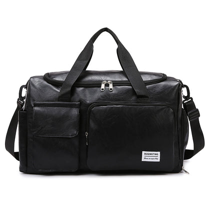 Haltbare Vintage-Leder-Reisetasche Brehn