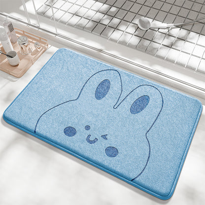 Verspieltes Bunny Design Badematte Brehn