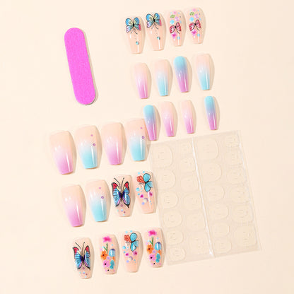 Künstlerisches Schmetterling Nageldekorationsset Brehn