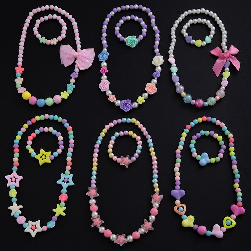 Schmuck-Set mit Blumenmotiven Brehn