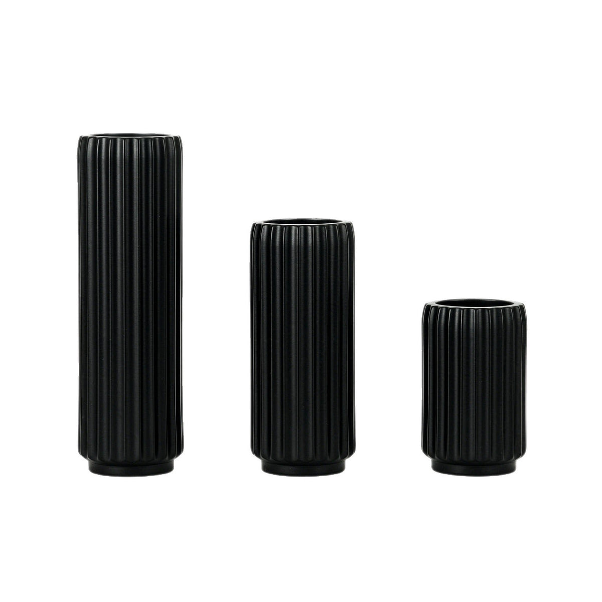 Elegante Fluted Dekorative Bodenvase Brehn