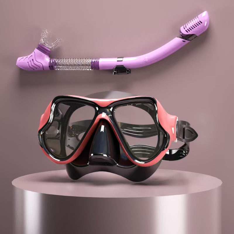 Tauchmaske mit Ergonomischem Design und Einem Flexiblen Schnorchel Brehn
