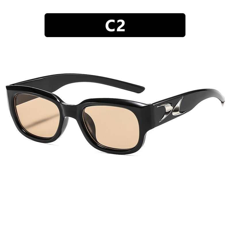 Damen Sonnenbrille im modischen Retro-Design mit stilvollen Akzenten Brehn