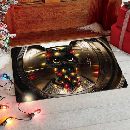 Weihnachtlich dekorative Fußmatte