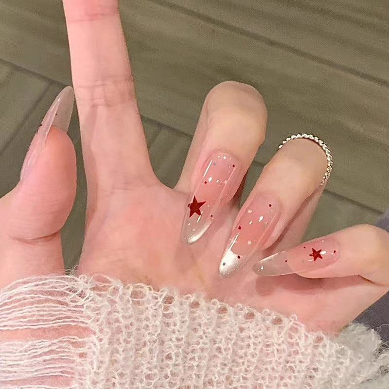 Elegante Stiletto-Nagelkunst-Verstärkungen