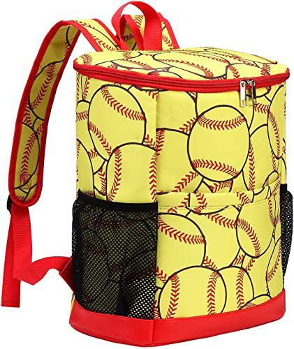 Damen Kühltasche mit Sonnenblumenmuster Brehn