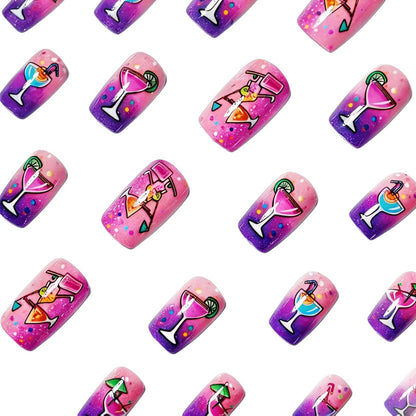Sommer Cocktail Nagelkunst Brehn