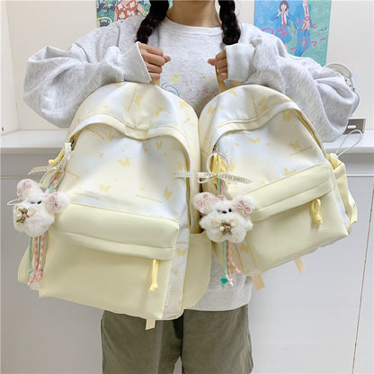 Freizeit-Rucksack mit Floralen Applikationen Brehn