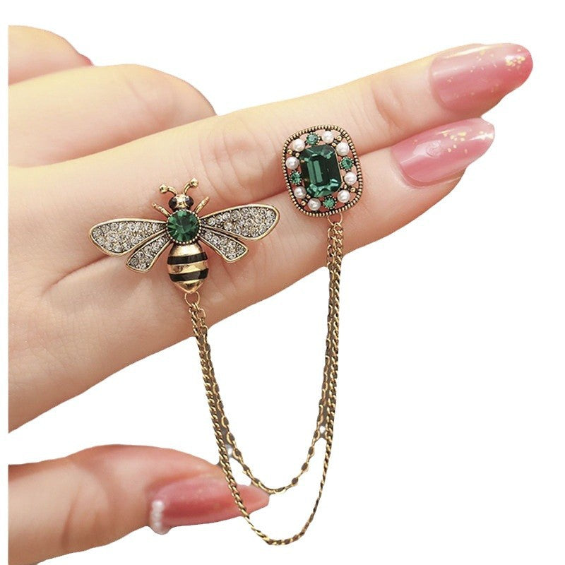 Elegante Bienen-inspirierte Brosche Brehn