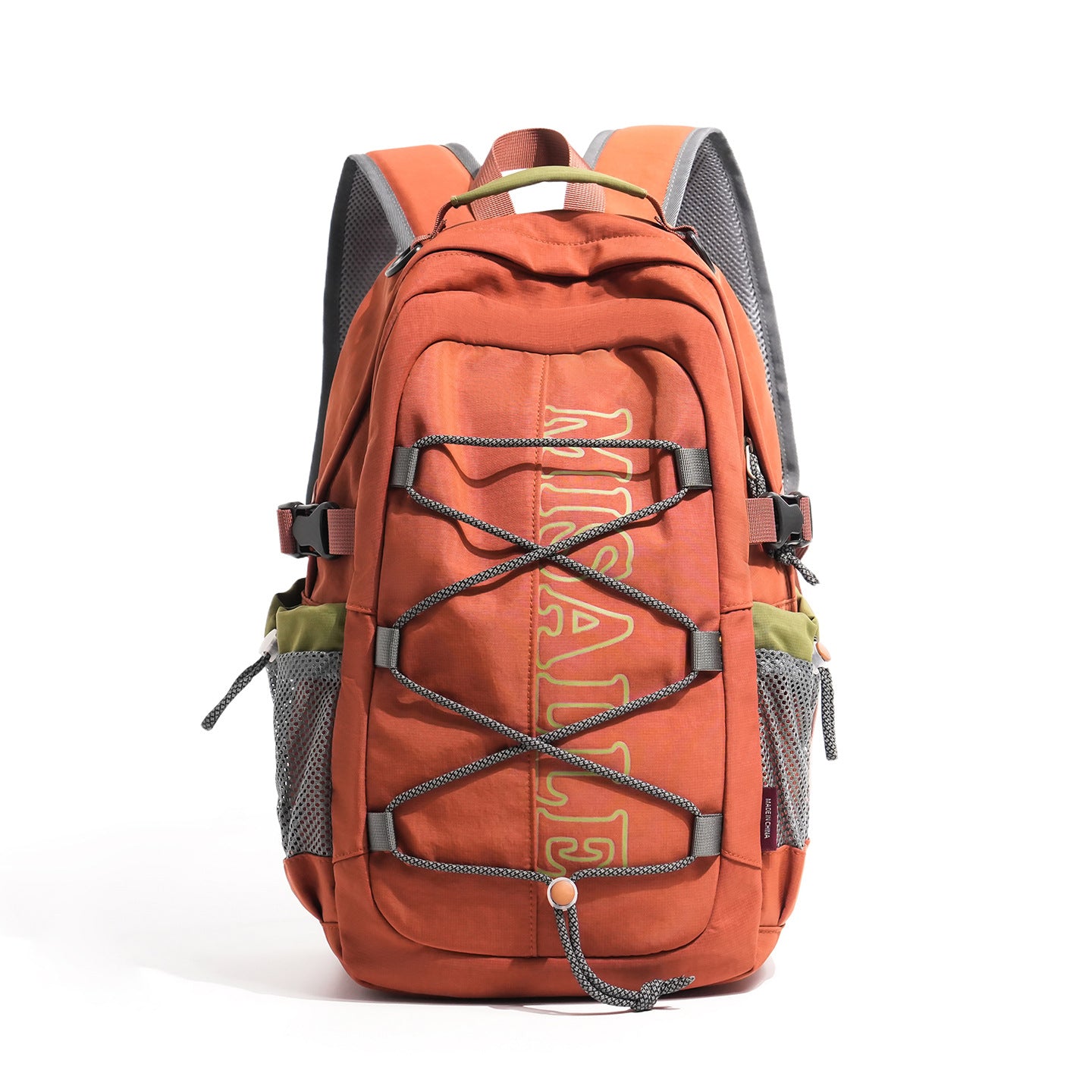Unisex nan geräumiger Freizeit- und Reiserucksack mit gepolstertem Laptopfach und elastischem Frontbungee Brehn