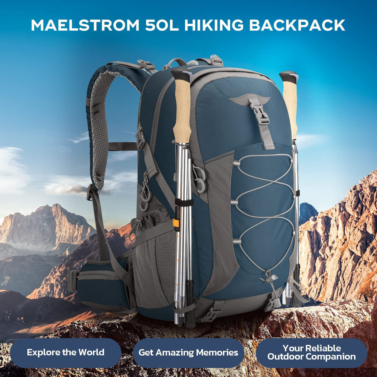 Multifunktionaler Outdoor-Abenteuer-Rucksack Brehn