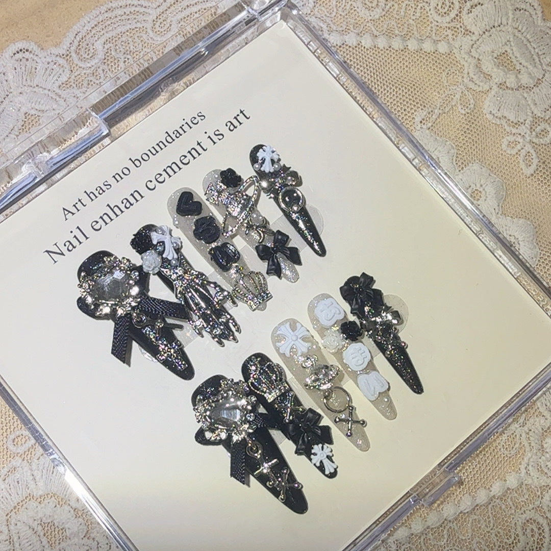 Künstlerische Nagel-Dekorationsklammern