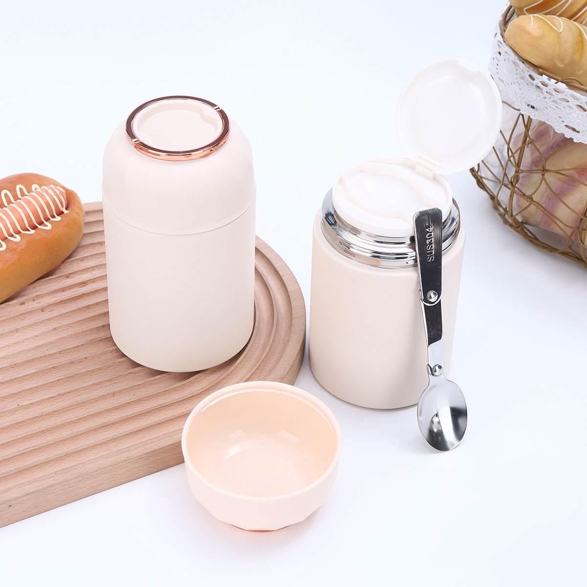 Damen Premium Isolierte Thermo-Trinkflasche Brehn