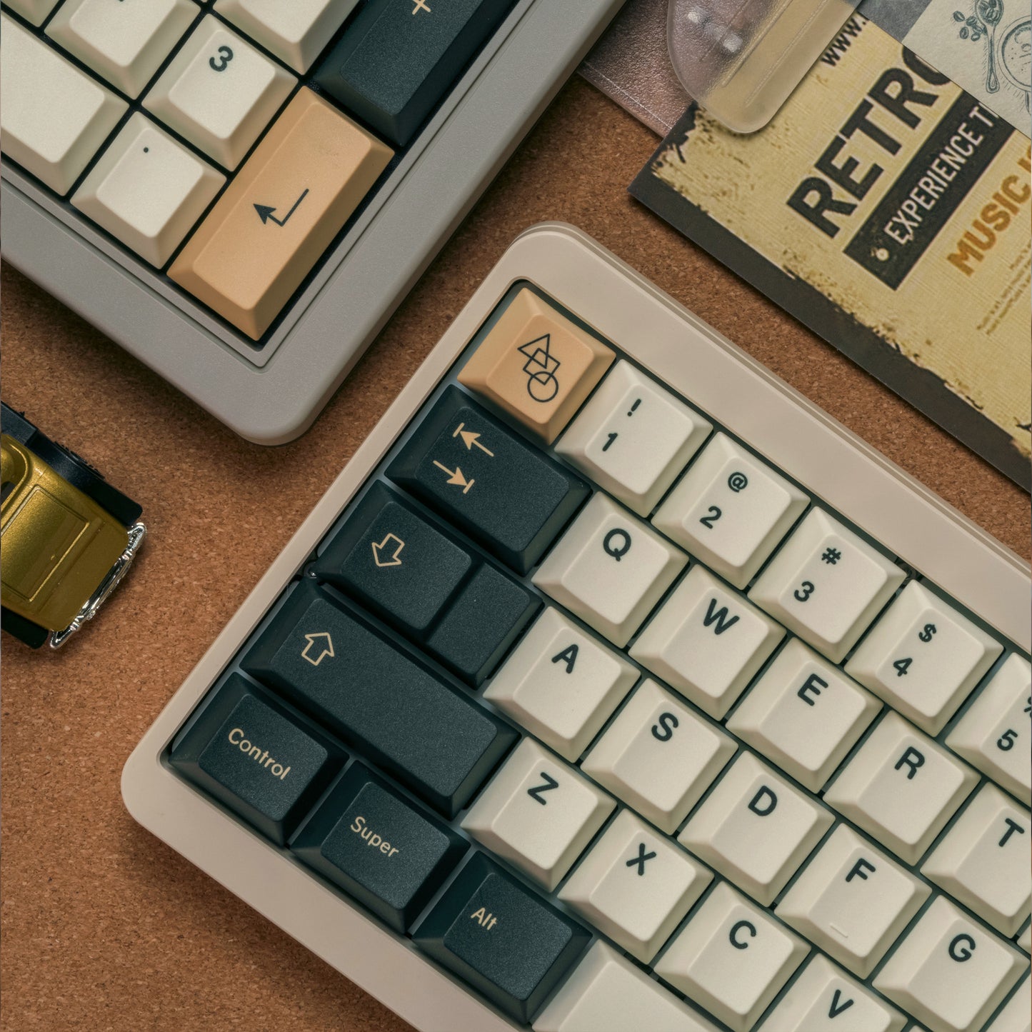 Retro-inspirierte Gaming-Tastatur Brehn