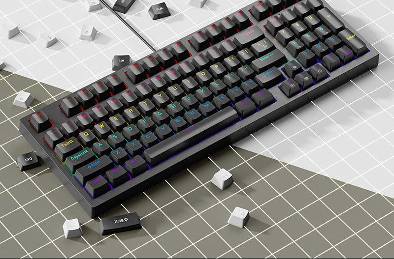 RGB Mechanical Gaming Tastatur mit Hot-Swap-Schaltern Brehn