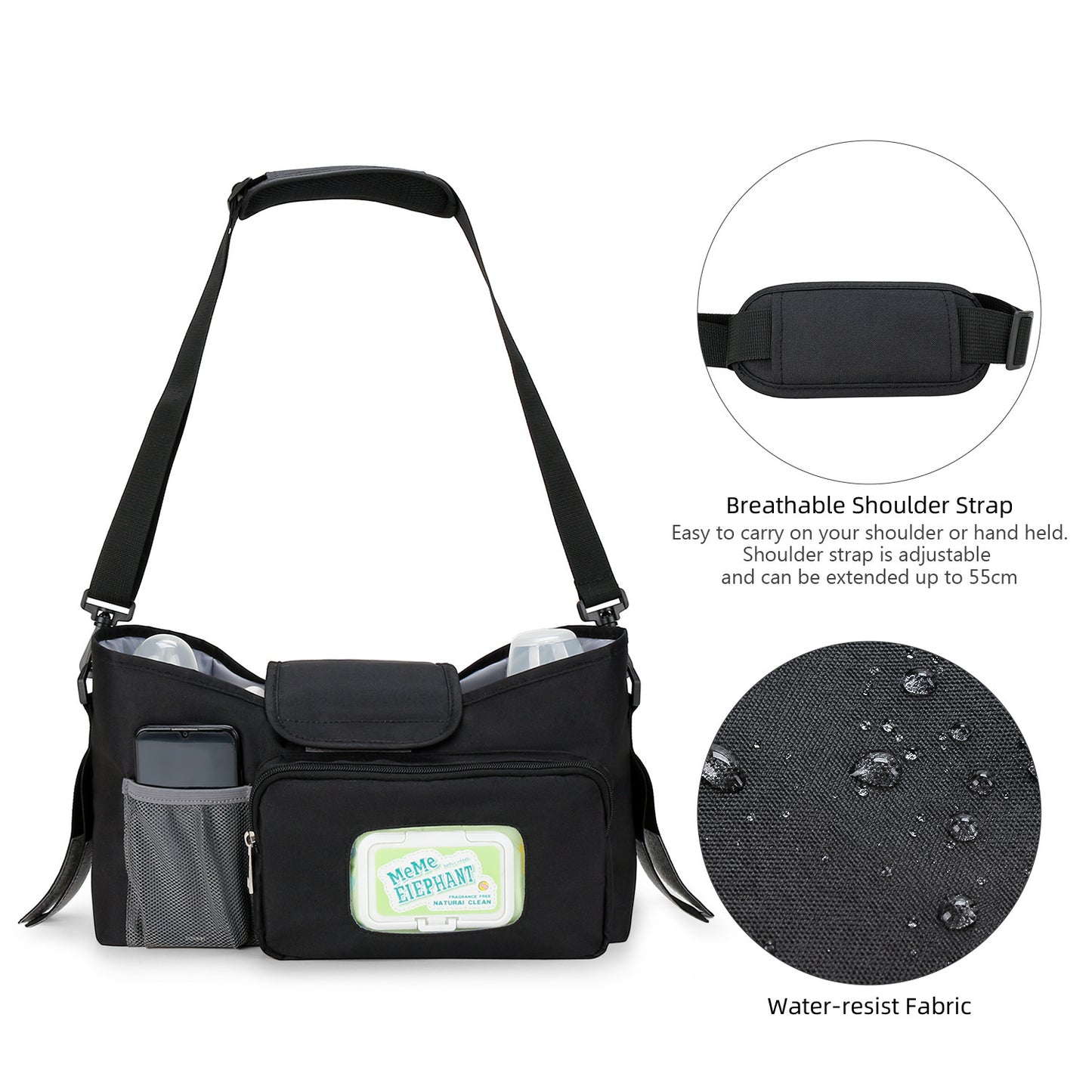 Multifunktionale Handtasche Brehn