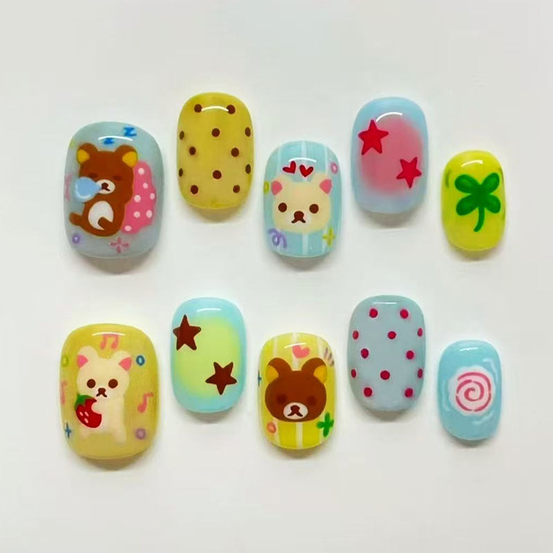 Verspieltes Künstlerisches Nagelkunst Design Set Brehn