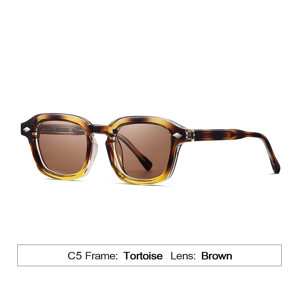 Damen modische Sonnenbrille mit innovativem Rahmen und polarisierenden Gläsern Brehn