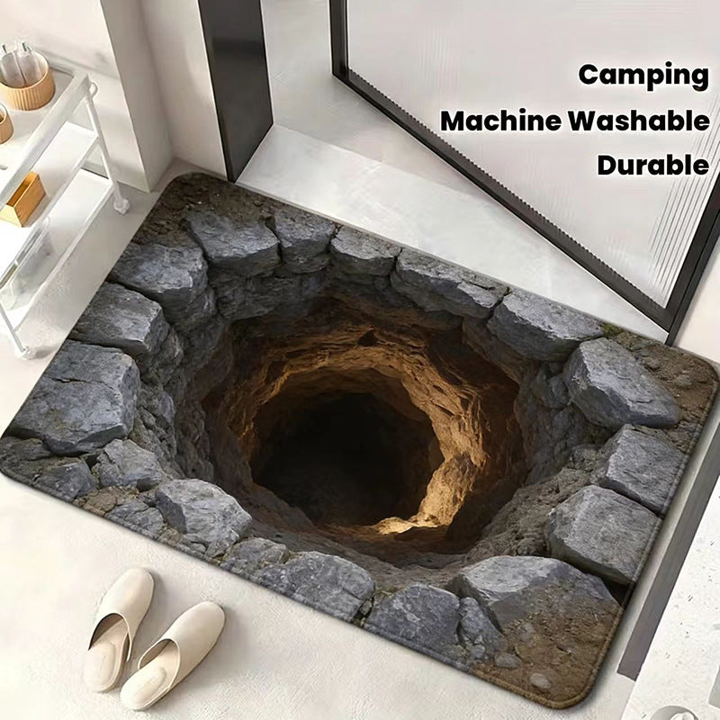 3D Optische Täuschung Eingangsmatte