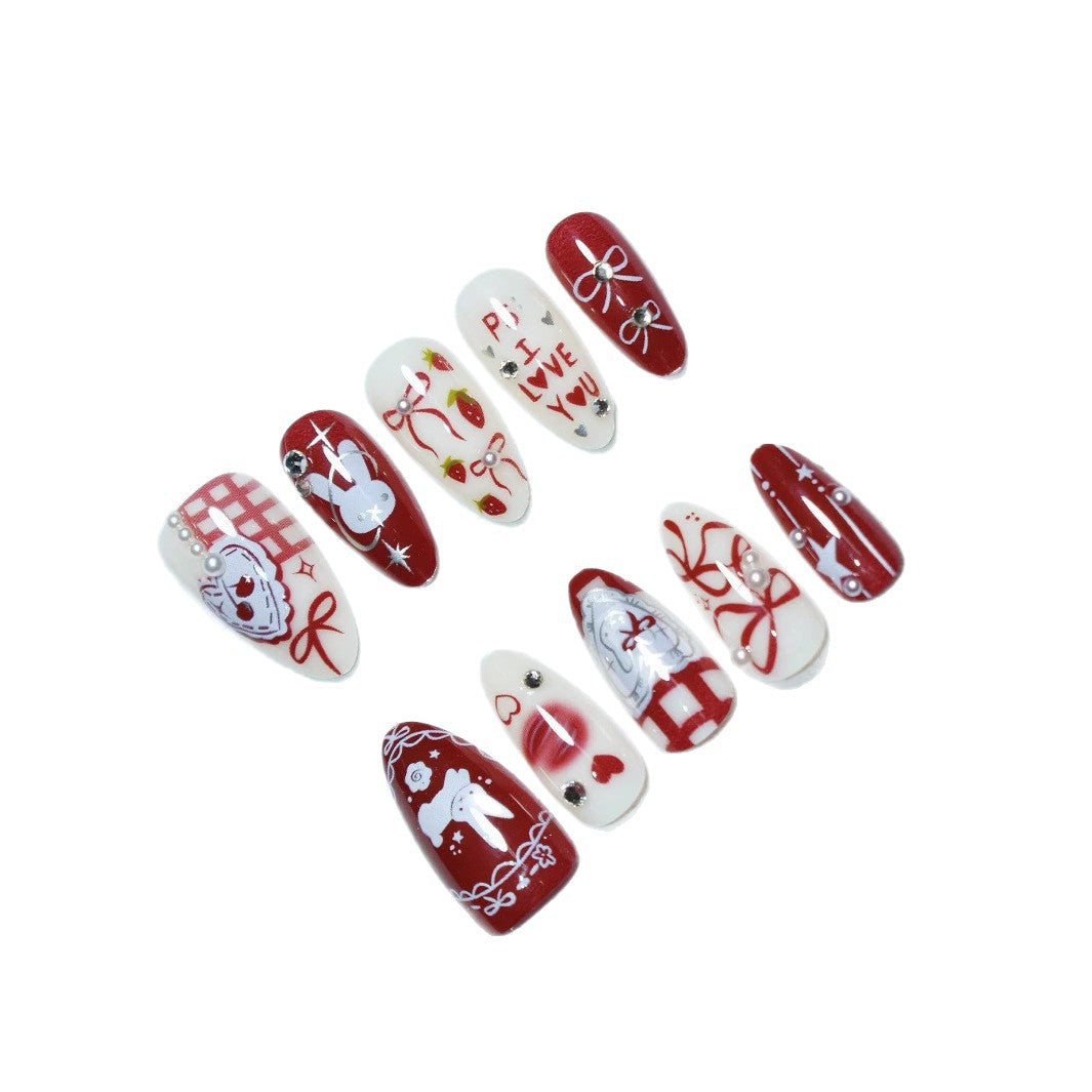 Künstlerisches Themen-Nagelset Brehn