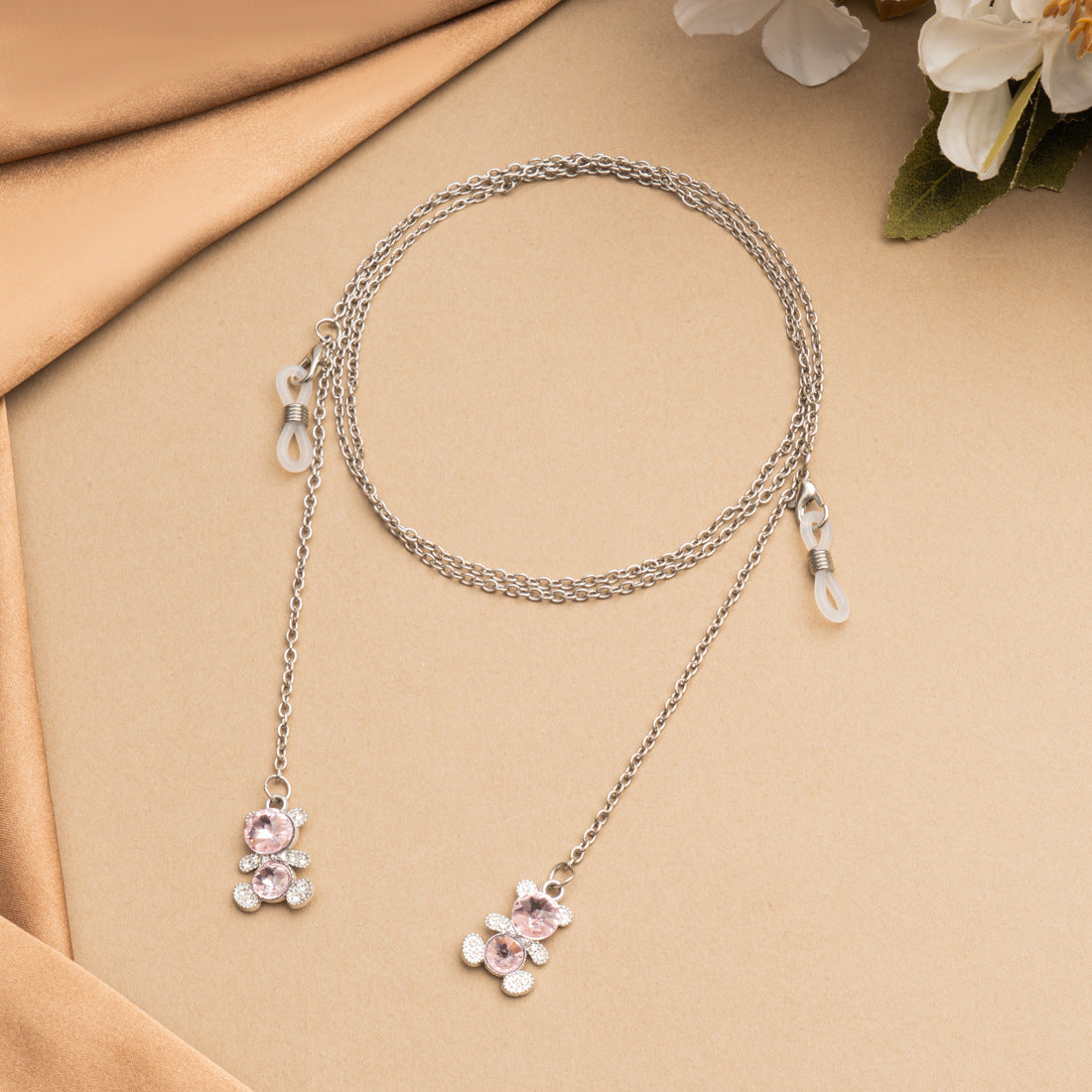 Floral Charm Brillen Kette Brehn