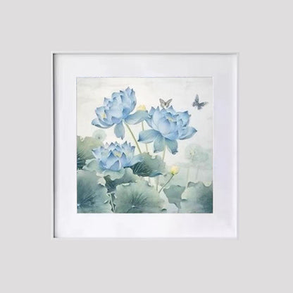 Gerahmtes florales Naturkunstwerk