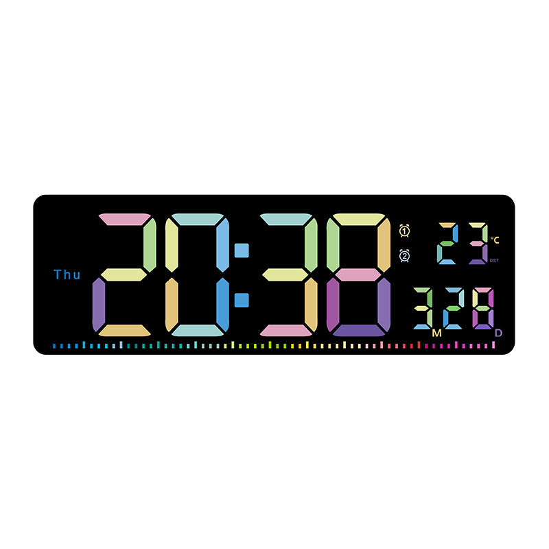 Digitale LED-Wanduhren Brehn