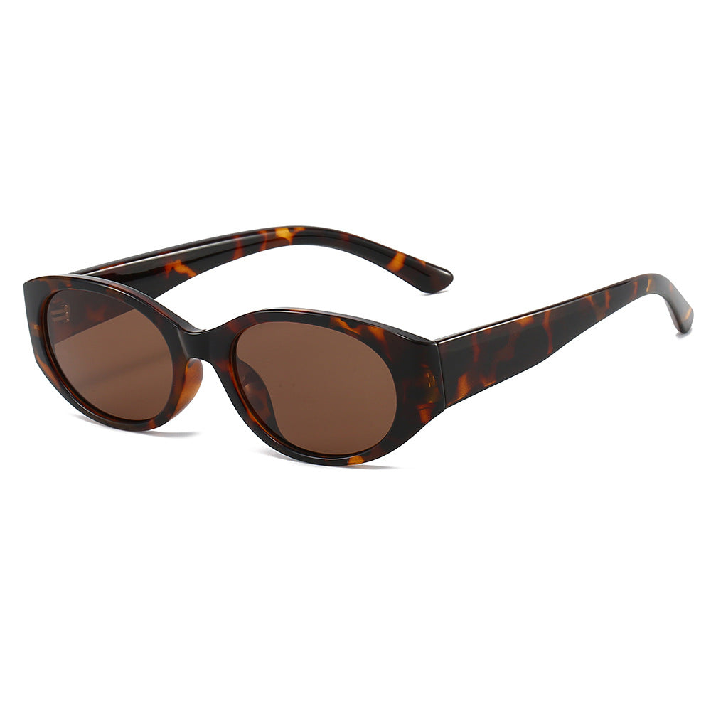 Damen modische Sonnenbrille mit geschwungenem Design und eleganter Form Brehn