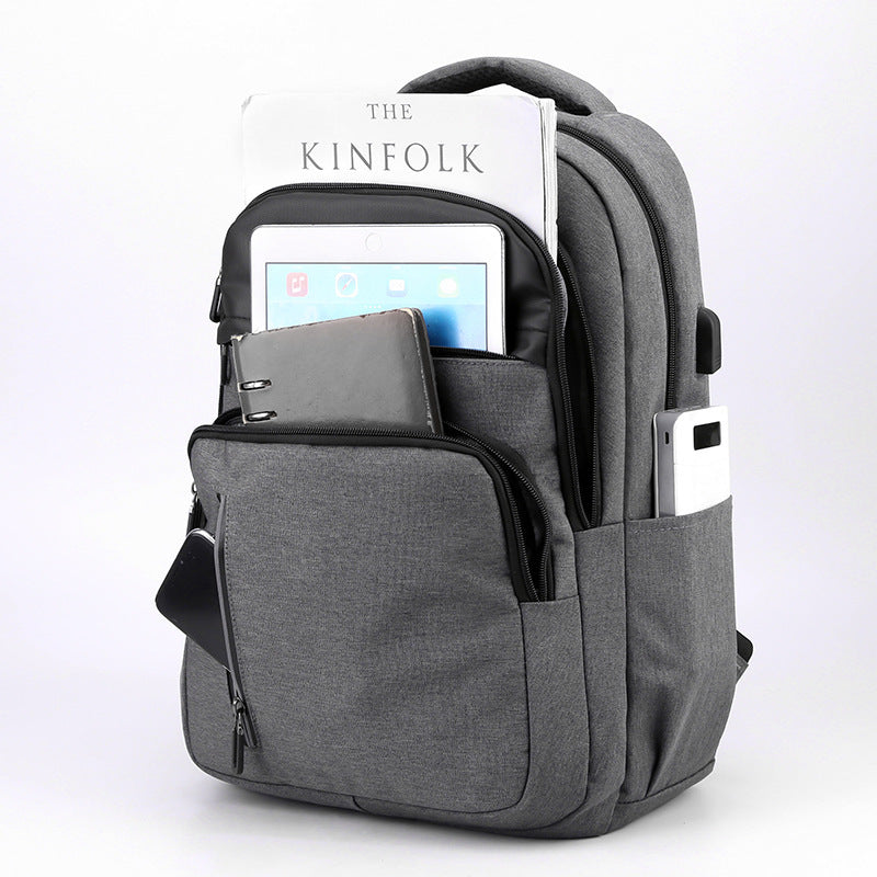 Moderner Laptop-Rucksack mit Mehreren Fächern Brehn