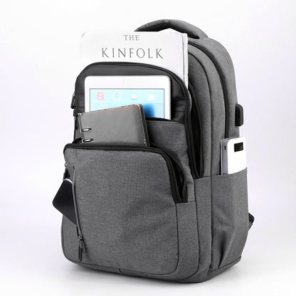 Moderner Laptop-Rucksack mit Mehreren Fächern Brehn