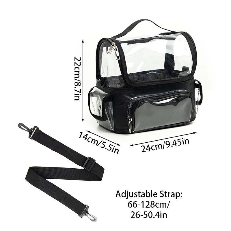 Praktische Transparente Kosmetiktasche Brehn