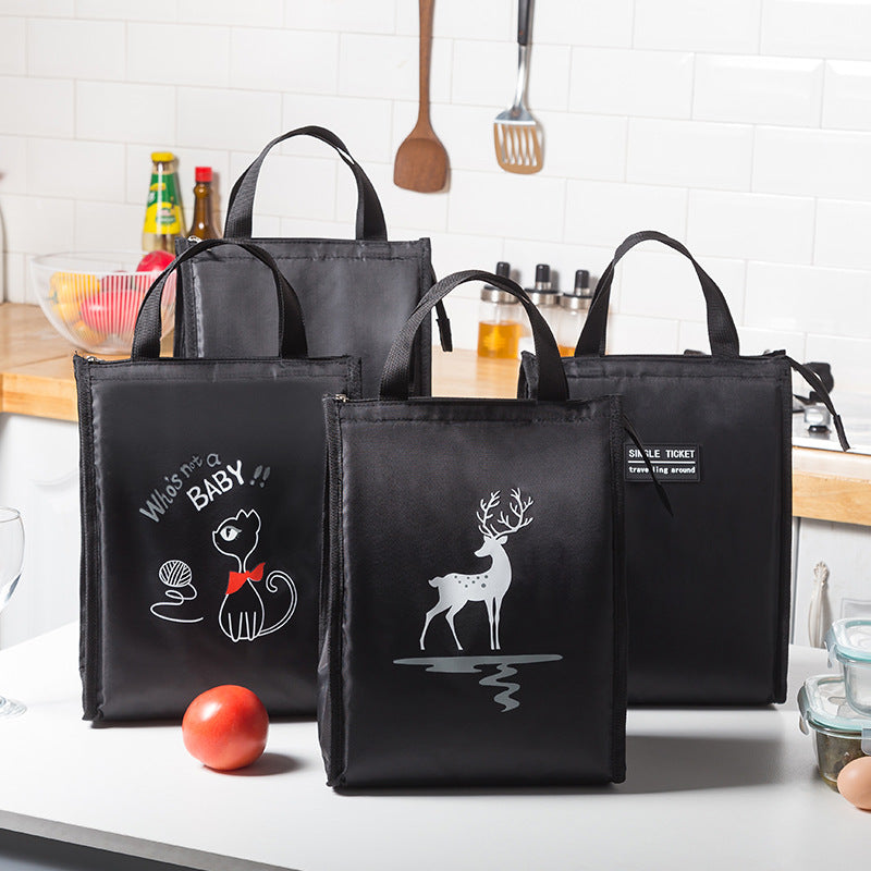 Isolierte Lunch-Tasche Mit Praktischem Tragegriff Und Stylischem Design Brehn