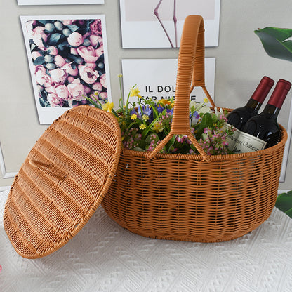Artisan Woven Picknickkorb Brehn
