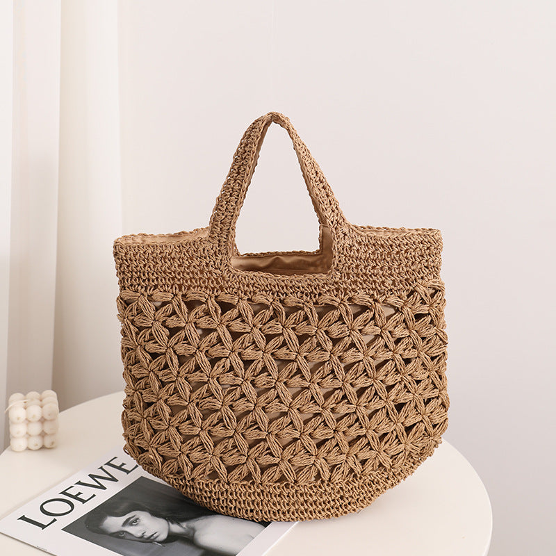 Damen Handgeknüpfte Korbtasche mit einzigartigem Design Brehn