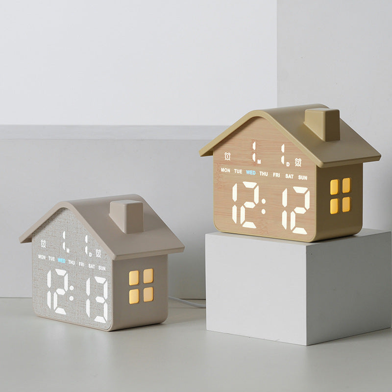 Digitaler Wecker Im Modernen Hausdesign Brehn