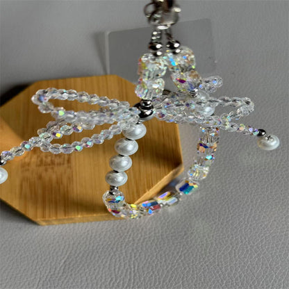 Eleganter Perlen Charm Schlüsselanhänger Brehn 1790135383