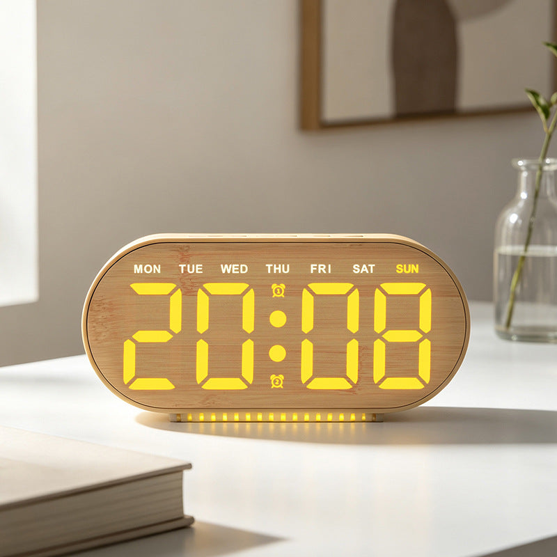 Digitaler Lichtwecker mit Temperaturanzeige Brehn