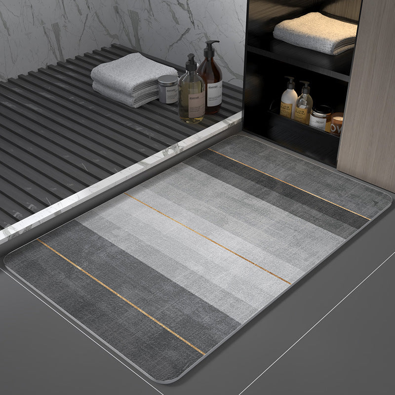 Stylische moderne Badezimmermatte